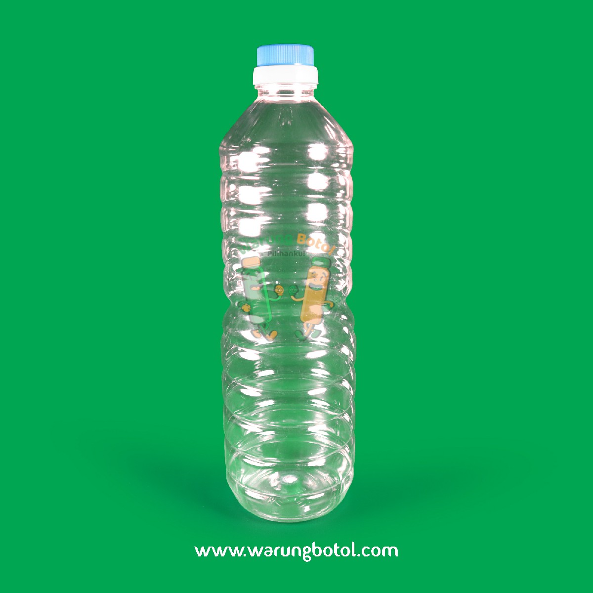 distributor toko jual botol plastik untuk minyak goreng 1000ml / 1 Liter bening murah terdekat di bandung, jakarta, bogor, bekasi